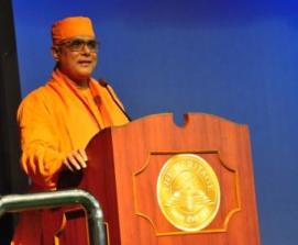 Swami Atmapriyanandaji, Vice Chancellor, Ramkrishna Mission Vivekananda University, Belur